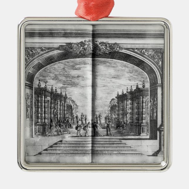 Scene from 'The Shepherd's Oracles' Metal Tree Decoration (Front)