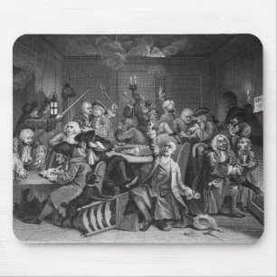 Scene in a Gaming House Mouse Mat