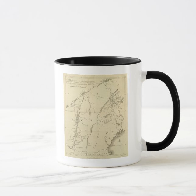 Scene of Operations of the Northern Army Mug (Right)