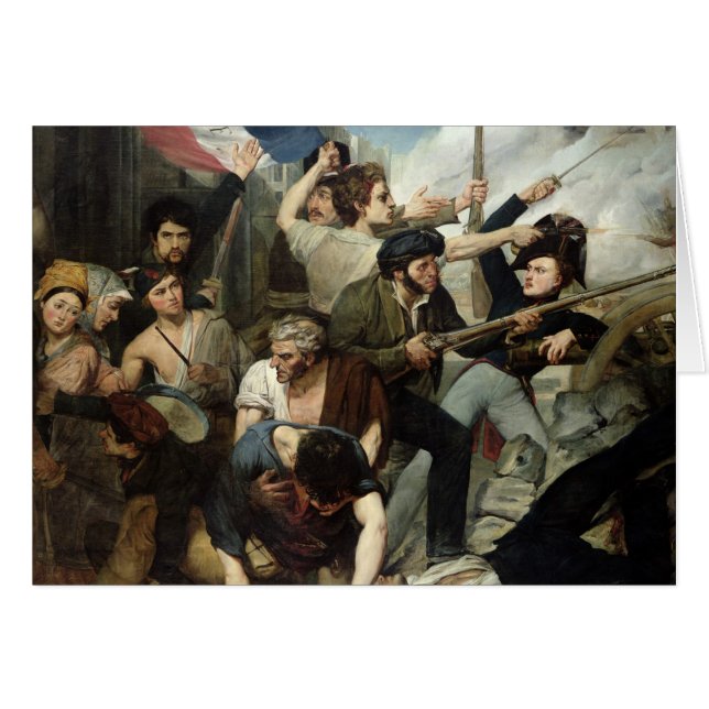 Scene of the 1830 Revolution (Front Horizontal)