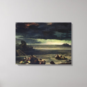Scene of the Deluge, 1818-20 Canvas Print