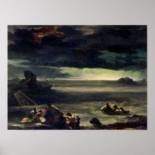 Scene of the Deluge, 1818-20 Poster