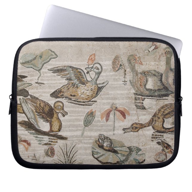 Scene of waterfowl on the Nile, House of Faun Laptop Sleeve (Front)
