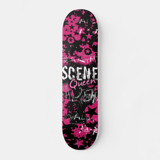 Scene Queen Skateboard (Front)
