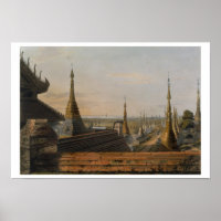 Scene upon the Eastern Road from Rangoon Looking T