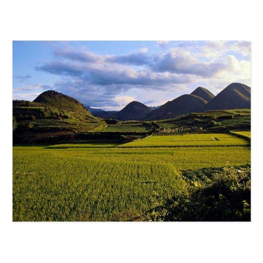 Scenery between Kaili and Qinghai, Guizhou Provinc Postcard