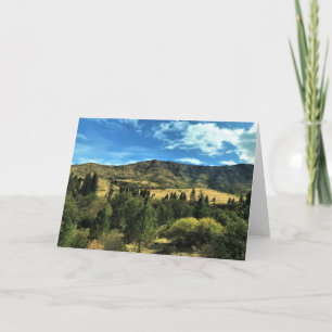 Scenery by the Snake River, OR Card