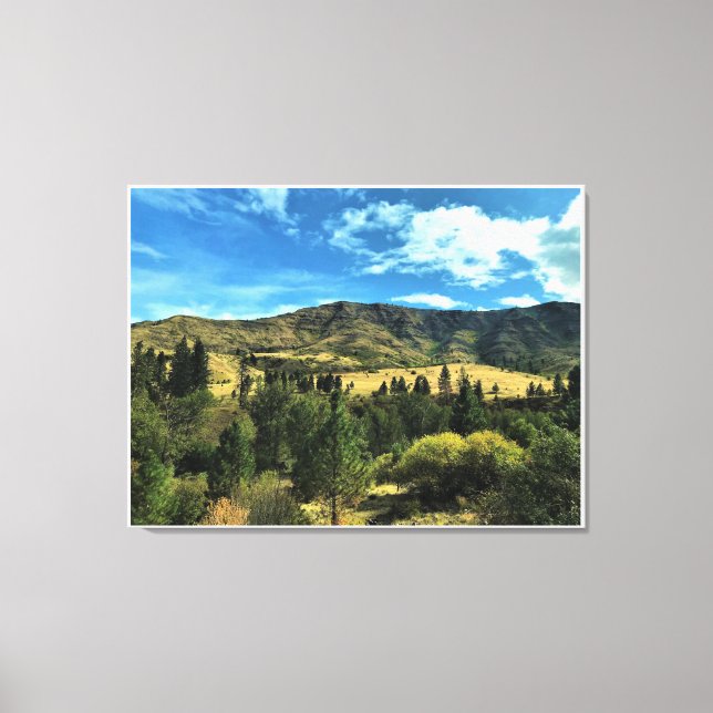 Scenery by the Snake River, Oregon Canvas Print (Front)