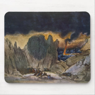 Scenery design from Phedre, 1917 (colour litho) Mouse Mat