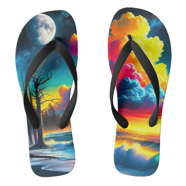 Scenery Flip Flops (Footbed)