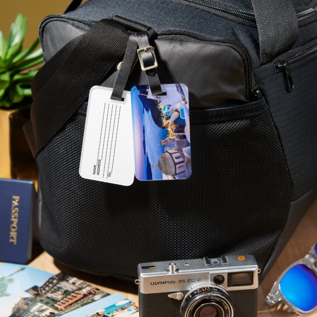 Scenery  Oia Luggage Tag (Front & Back)