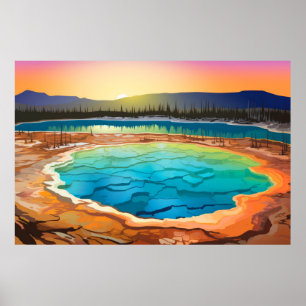 Scenery Panoramic Landscape Nature Poster