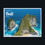 Scenery Postcard - Nusa Penida Bali Indonesia<br><div class="desc">Captured in Nusa Penida,  Bali,  Indonesia</div>