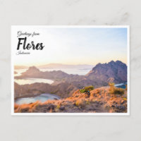 Scenery postcard - Padar Island, Flores, Indonesia