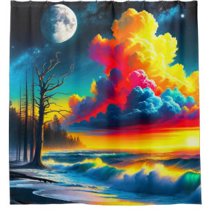 Scenery Shower Curtain