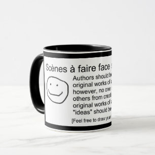 Scènes à faire face said... Authors should be paid Mug
