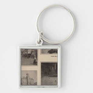 Scenes Aberdeen, Washington Key Ring