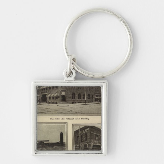 Scenes, Boise, Idaho Key Ring (Front)