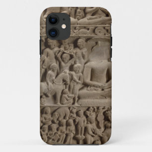 Scenes from Buddha's life, Sarnath, Uttar Pradesh iPhone 11 Case