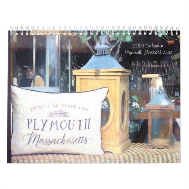 Scenes from Plymouth Massachusetts Calendar (Cover)