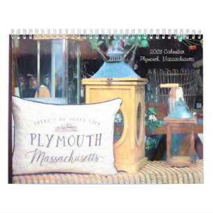 Scenes from Plymouth Massachusetts Calendar