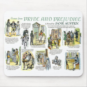 Scenes from Pride and Prejudice Mouse Mat