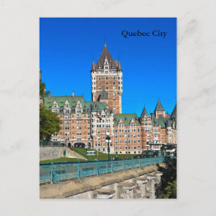 Scenes from Quebec City Postcard