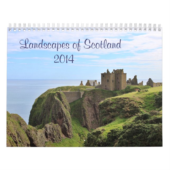 Scenes from Scotland: Land, Loch and Sea 2014 Calendar (Cover)