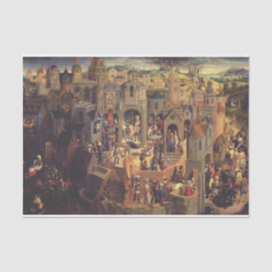 Scenes from the Crucifixion of Christ Tissue Paper