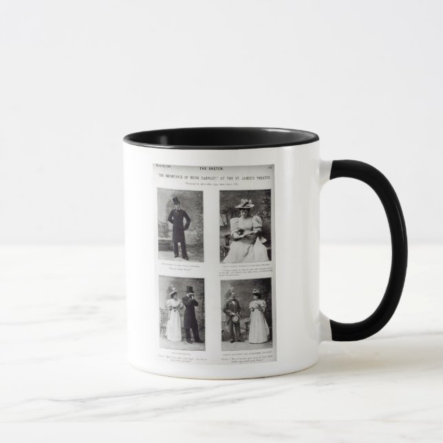 Scenes from The Importance of Being Earnest, by Os Mug (Right)