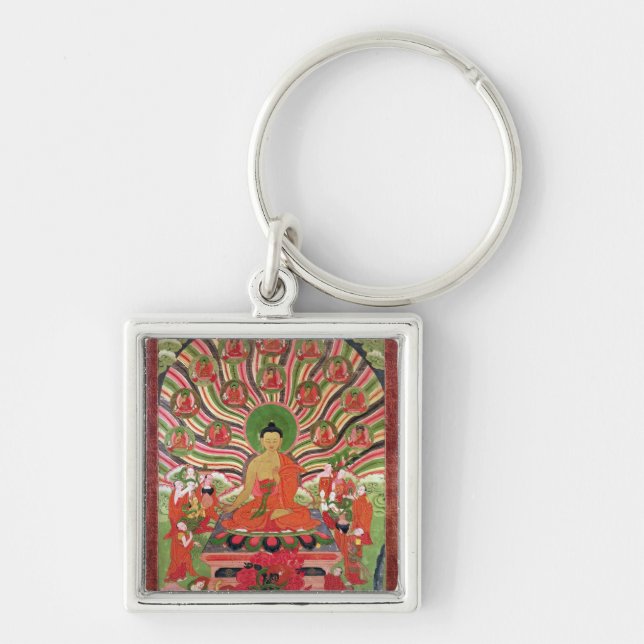 Scenes from the life of Buddha Key Ring (Front)