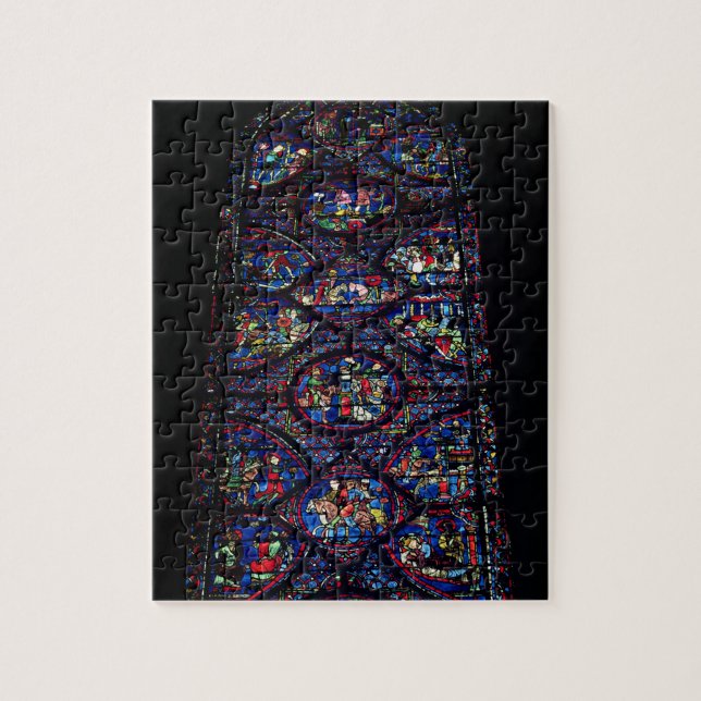 Scenes from the Life of Charlemagne (747-814) from Jigsaw Puzzle (Vertical)