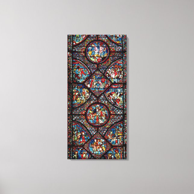 Scenes from the Life of Charlemagne Canvas Print (Front)