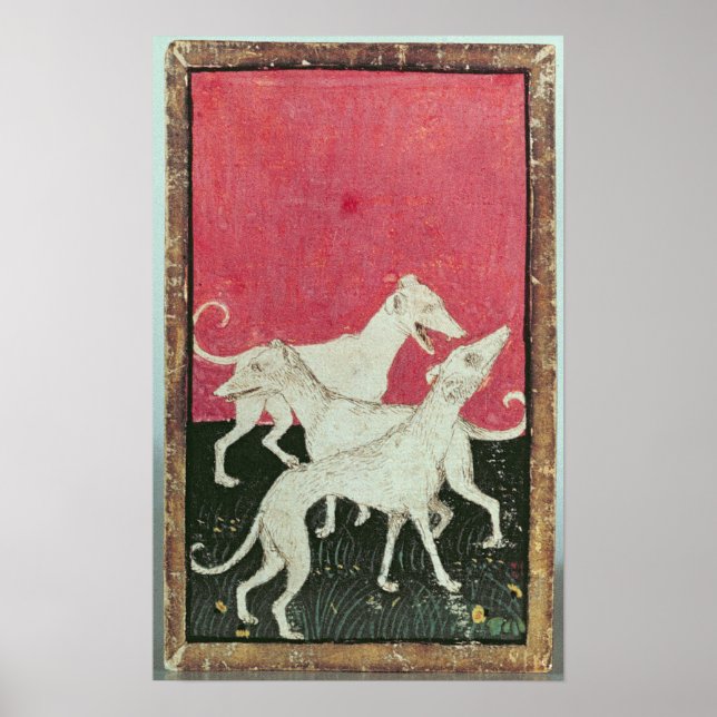 Scenes of courtly hawkin poster (Front)