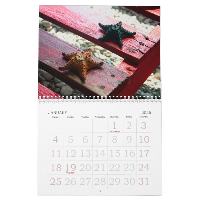 Scenes of Haiti Calendar (Jan 2026)
