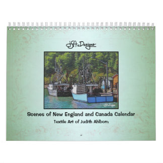Scenes of New England and Canada Calendar