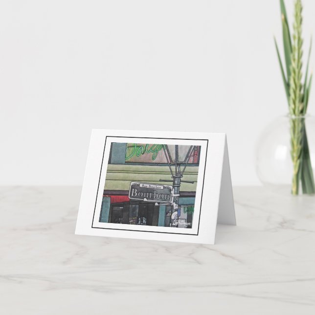 Scenes of New Orleans Notecard (Front)