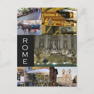 Scenes of Rome Postcards