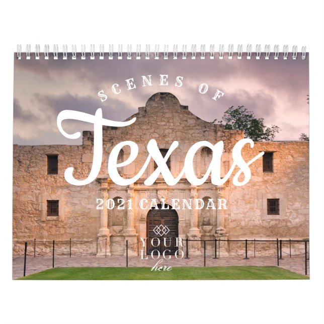 Scenes of Texas 2021 Custom Logo Calendar (Cover)