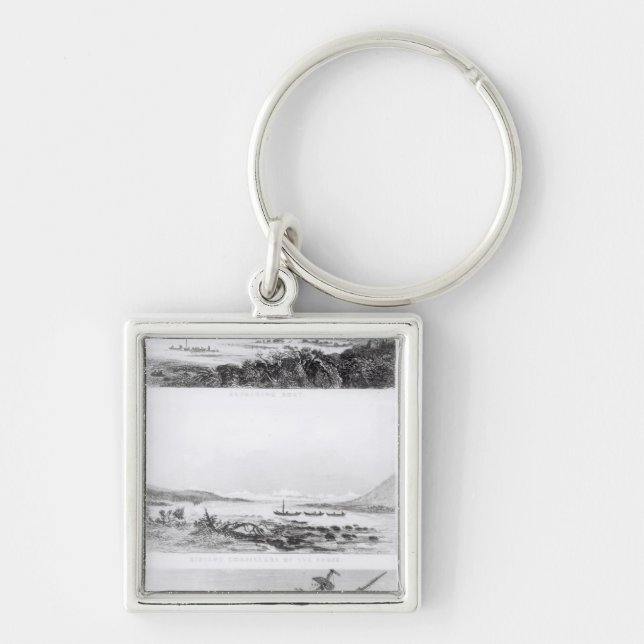 Scenes of the 'Beagle' being repaired Key Ring (Front)