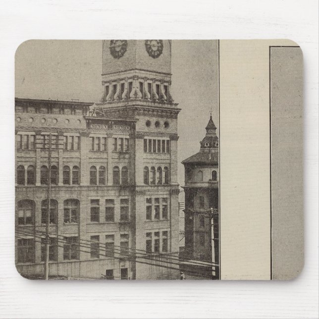 Scenes, Tacoma, Wash Mouse Mat (Front)