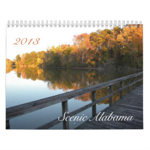 Scenic Alabama Calendar