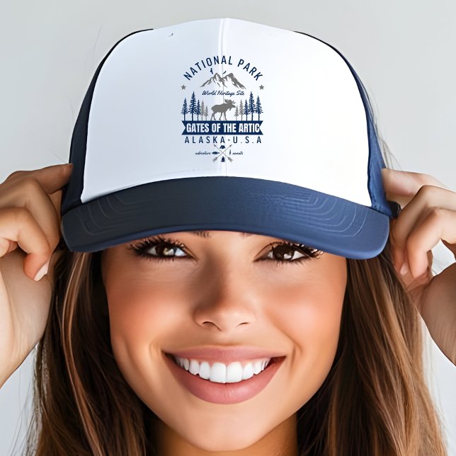 Scenic Alaska – Gates of the Arctic National Park Trucker Hat (Creator Uploaded)