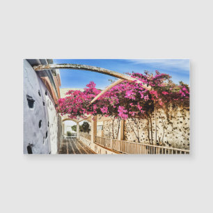Scenic Alleyway in Santorini, Greece