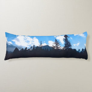 Scenic Alpine Landscape - Wild Nature Romania Body Cushion