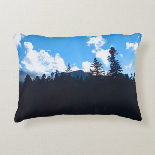 Scenic Alpine Landscape - Wild Nature Romania Decorative Cushion