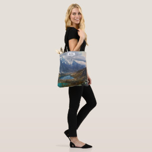 Scenic Alpine Mountains Photo Tote Bag