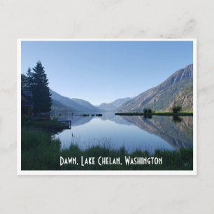 Scenic America Postcard: Lake Chelan, Washington Postcard