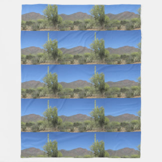 Scenic Apache Trail Fleece Blanket
