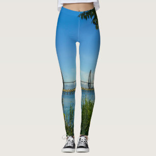 Scenic Arthur Ravenel Bridge Leggings